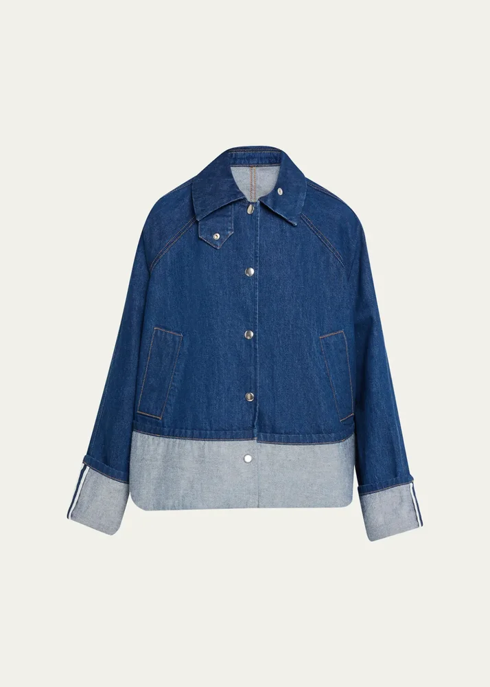 Wells Trapeze Denim Jacket