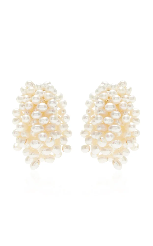 Mini Mermaid Pearl Earrings