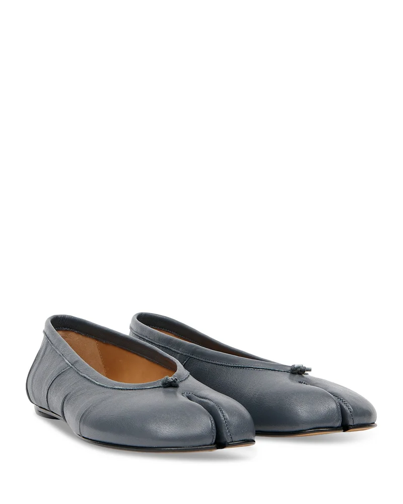 Tabi Leather Ballerina Flats