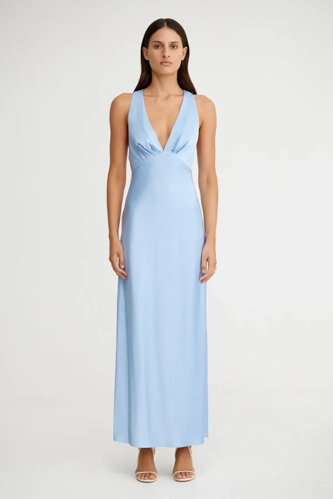 Lucile Bias Maxi Dress