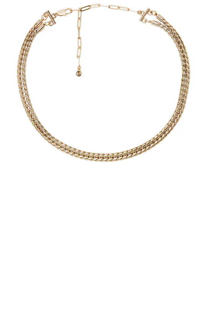 Double Twisted Rope Chain Necklace
