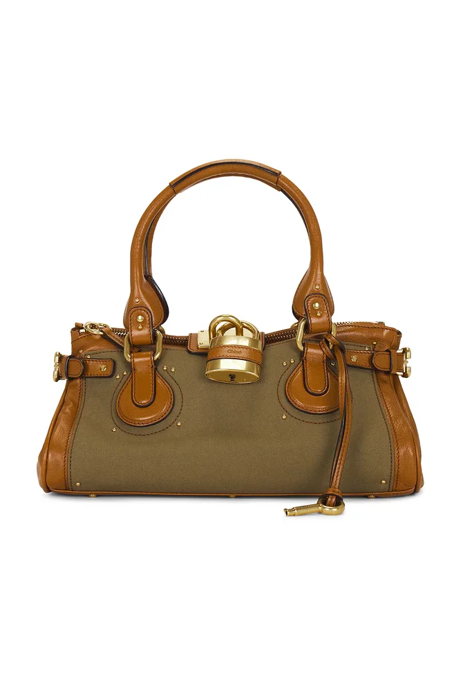Paddington Top Handle Bag, Clay Brown