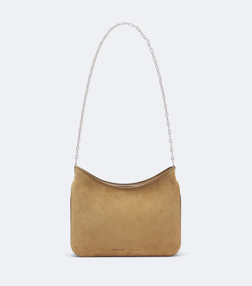 Small Gig suede shoulder bag