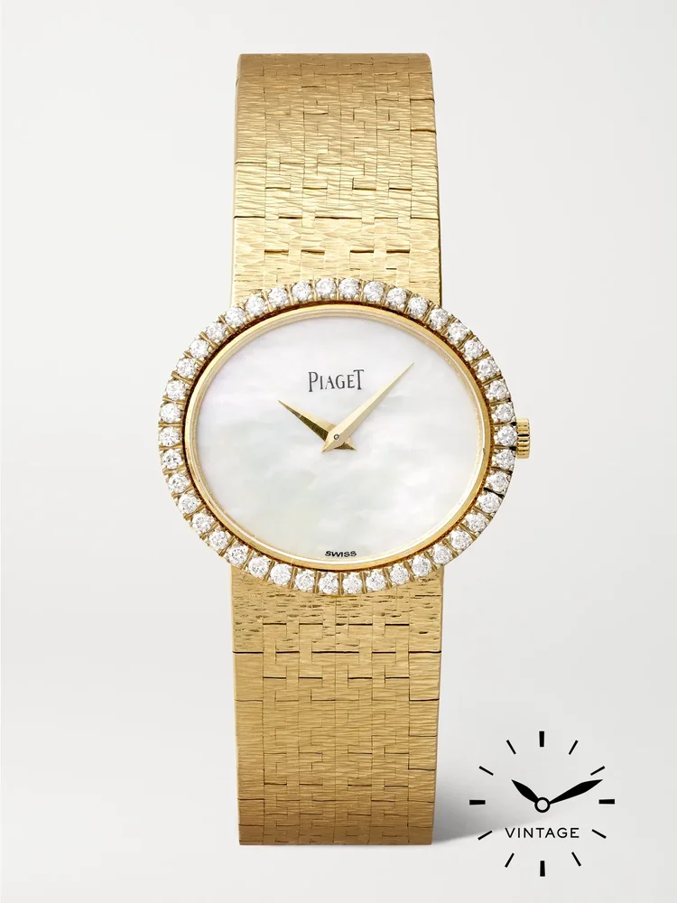 + Piaget Vintage 1960s Complet 18-karat gold watch, Ref. 9801