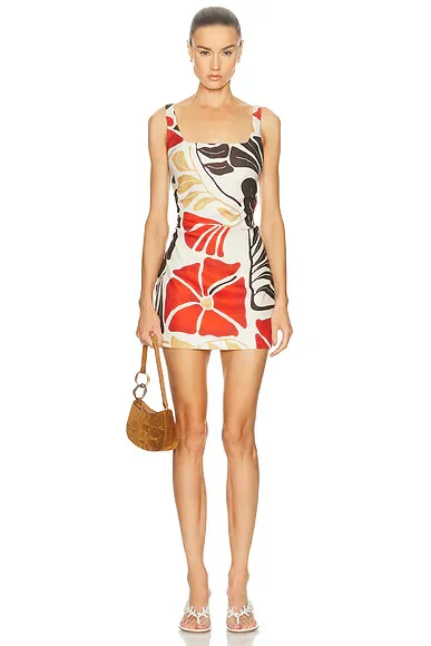 Julietta Square Neck Mini Dress