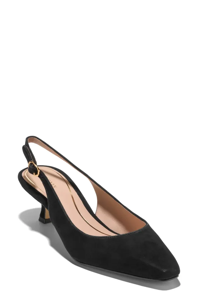 Tyldie Kitten Heel Slingback Pump