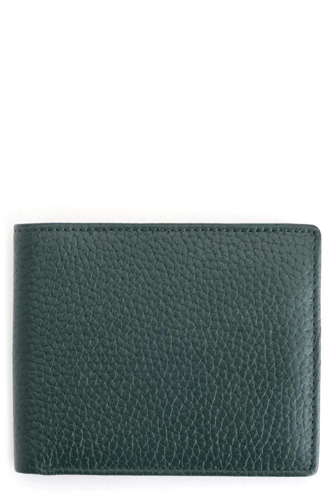 RFID Leather Trifold Wallet