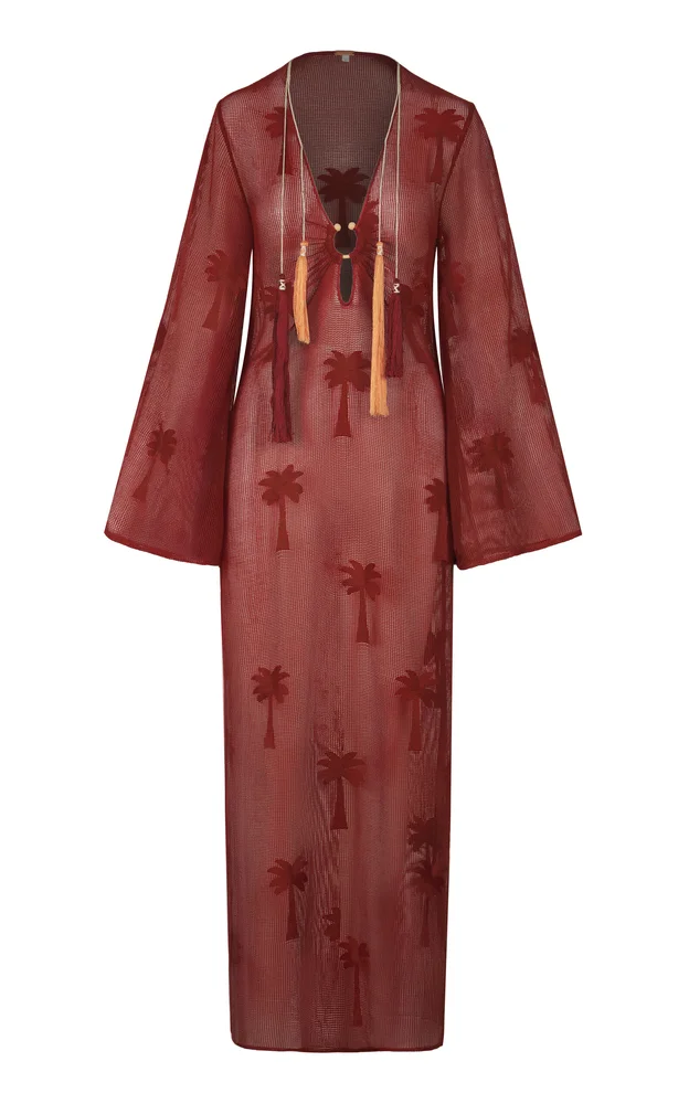 Palm Veil Cotton Tunic