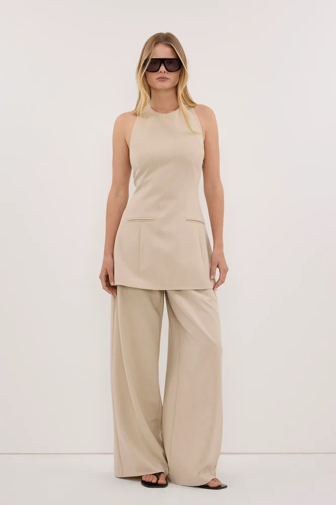 KENDALL OAT LONGLINE HALTER - PRE ORDER