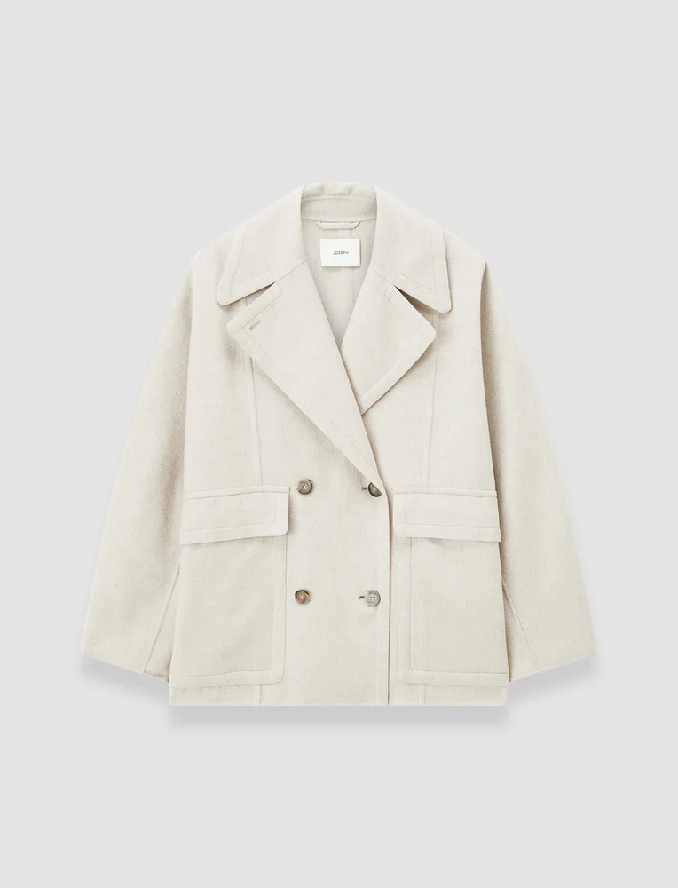 Menas Light Double Face Wool Jacket