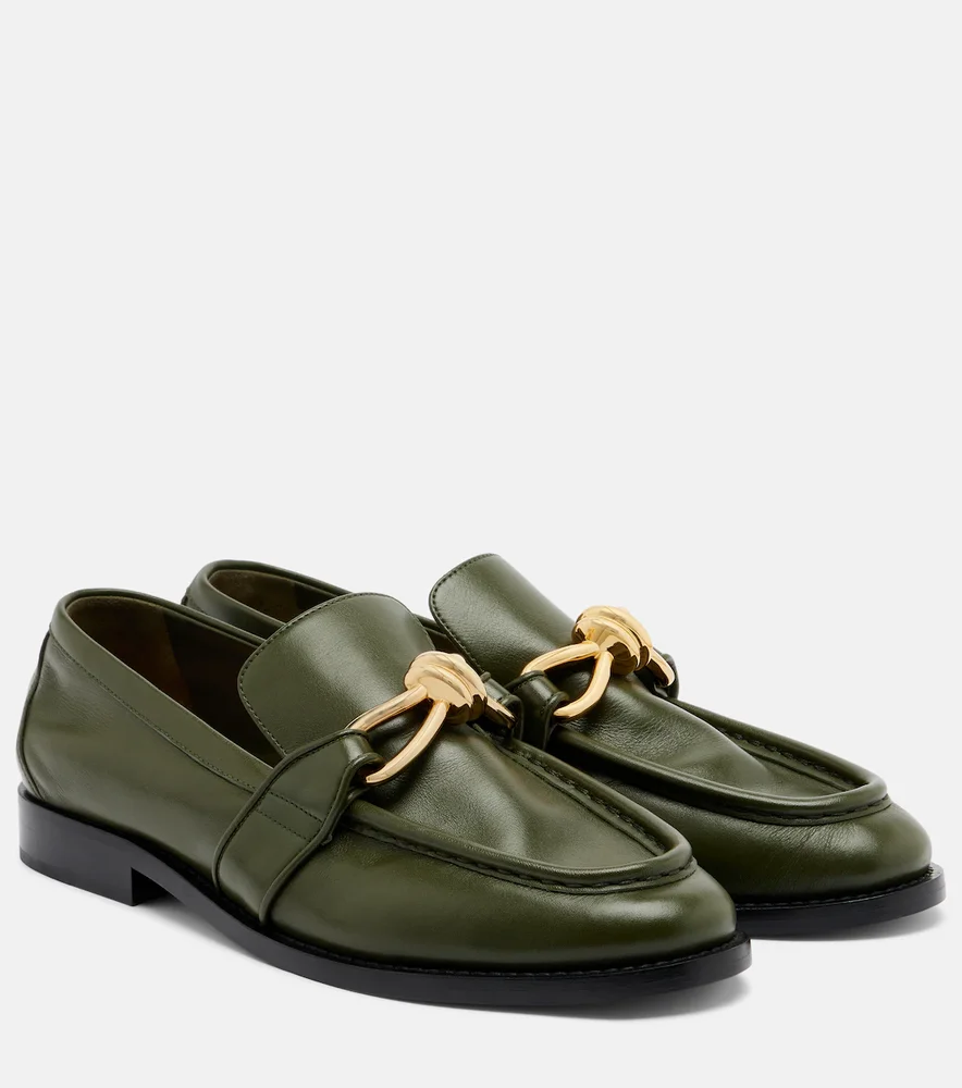 Astaire Knot leather loafers