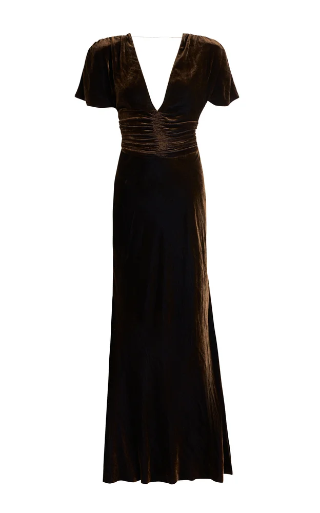 Charisse Velvet Gown