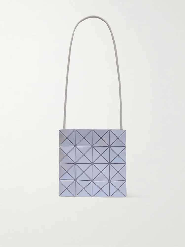 Glossed crossbody bag