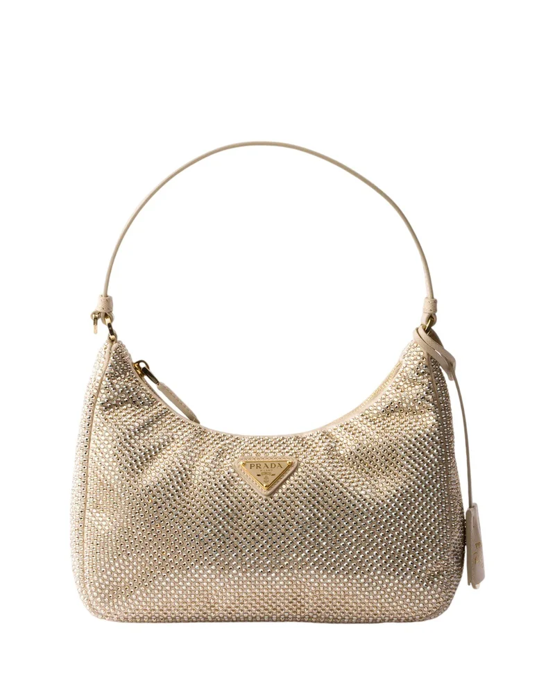 Re-Edition 2005 Crystal-Studded Satin Mini-Bag