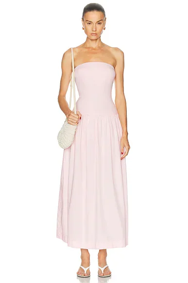 Cotton Bandeau Dress