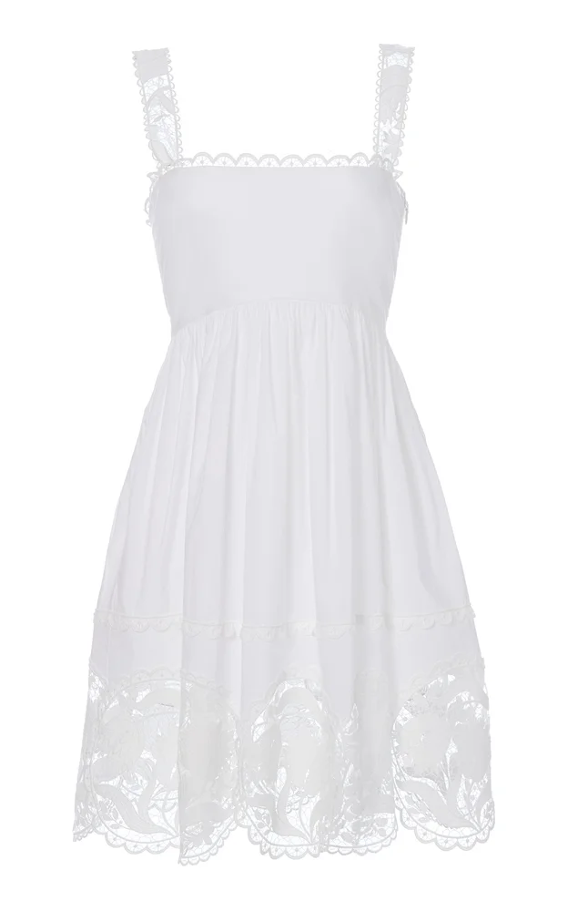 Tulip Lace Mini Dress