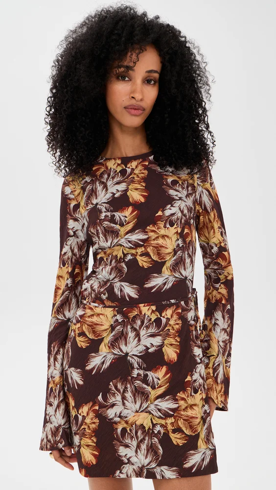 Tahlia Sleeved Mini Dress