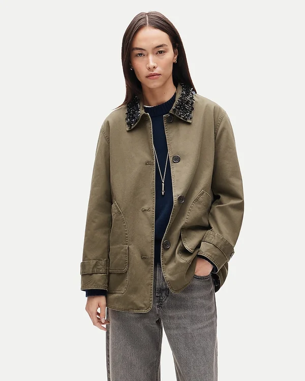 Women's 1983 Barn Jacket™ With Embellished Collar For Women