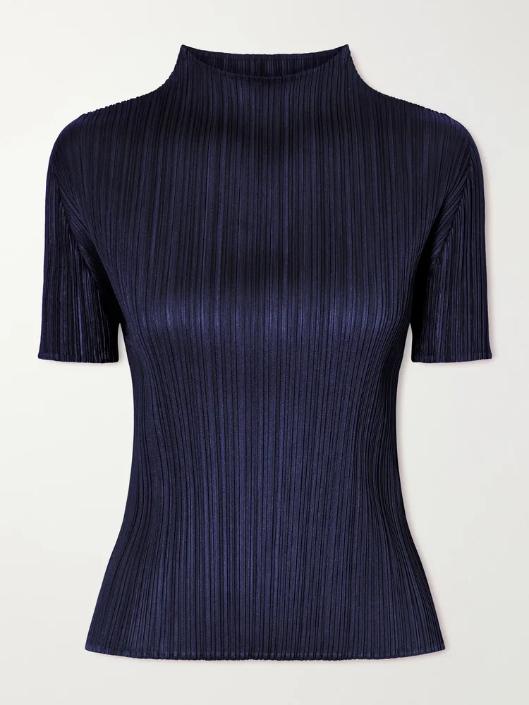Plissé blouse