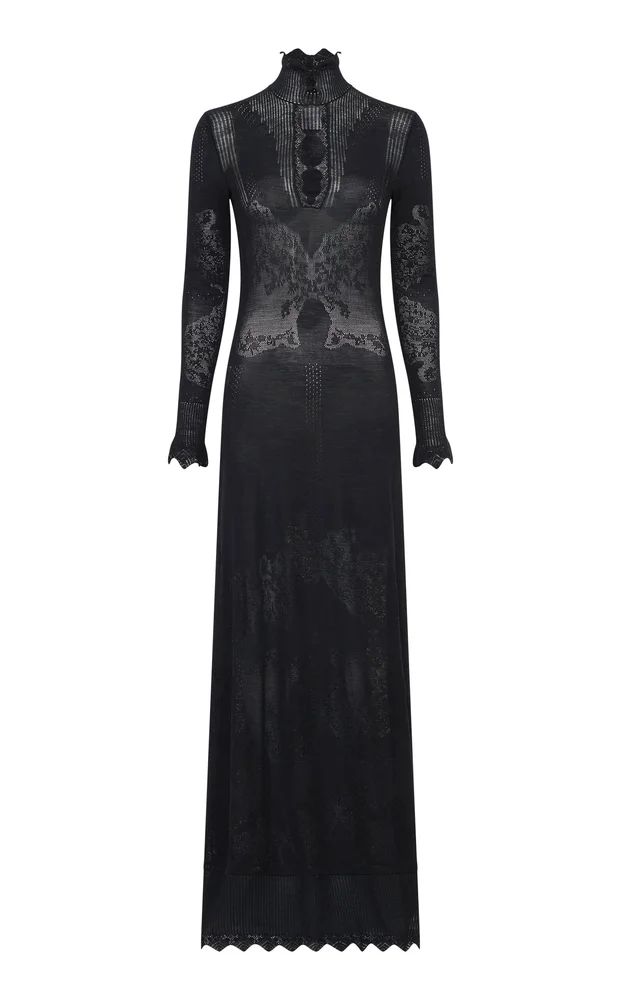 Solace Cutout Wool Maxi Dress