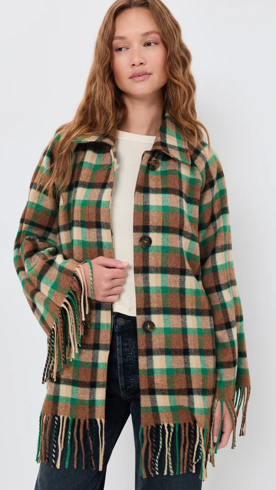 Yuna Short Check Jacket