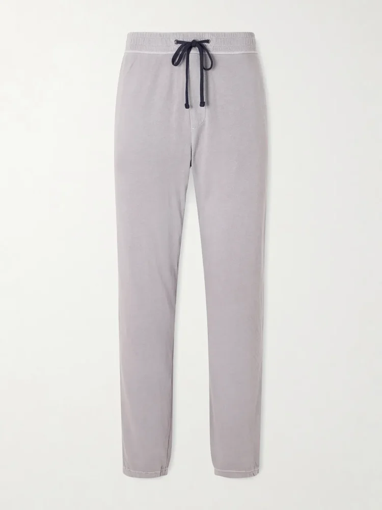 Straight-Leg Supima Cotton-Jersey Sweatpants