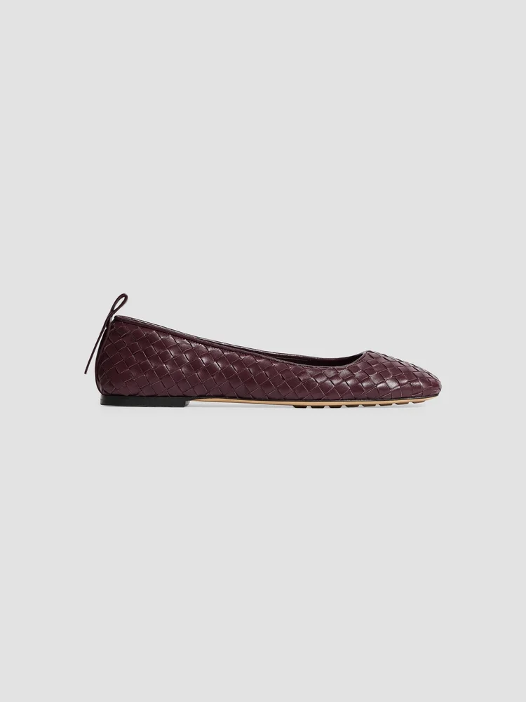 Women's Charlotte Ballerina in Espresso