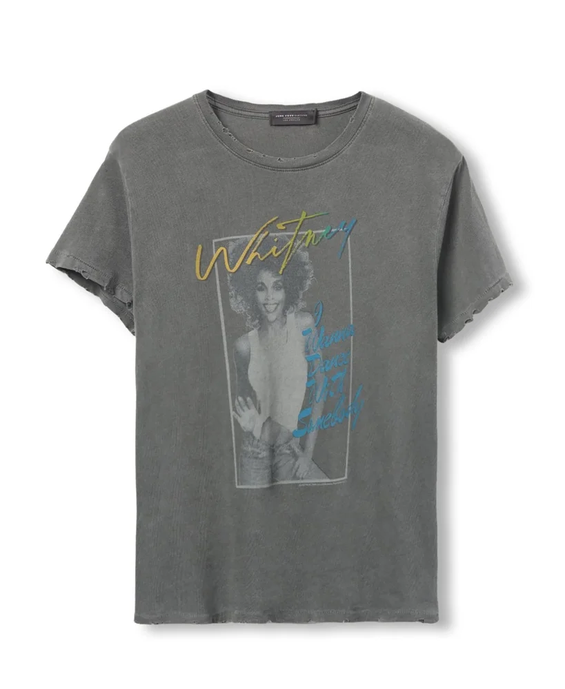 Whitney Houston I Wanna Dance Vintage Tee