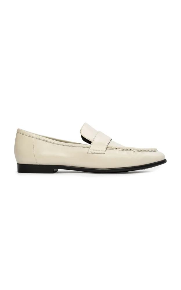 Arrow Leather Loafers