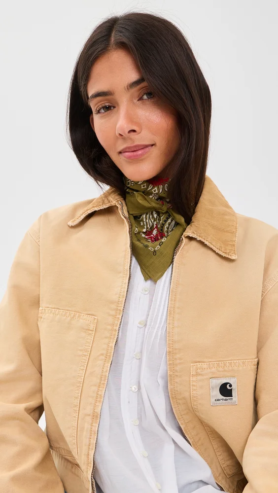 Embroidered Cotton Bandana