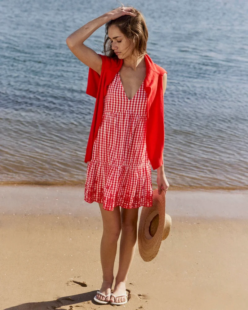 Gigi Gingham Mini Dress