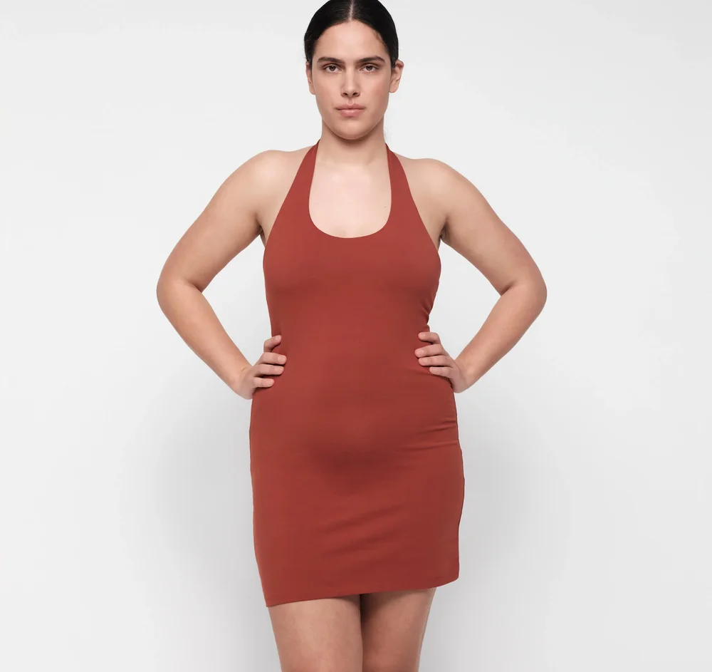 Core Halter Mini Dress