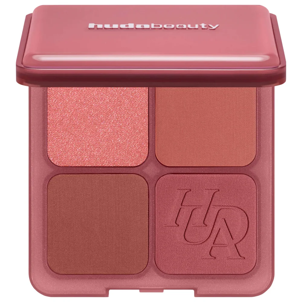 Blush Filter Blurring Blushlighters Palette in Strawberry Latte - Strawberry Fizz, Rose Chai, Latte, Pink Espresso