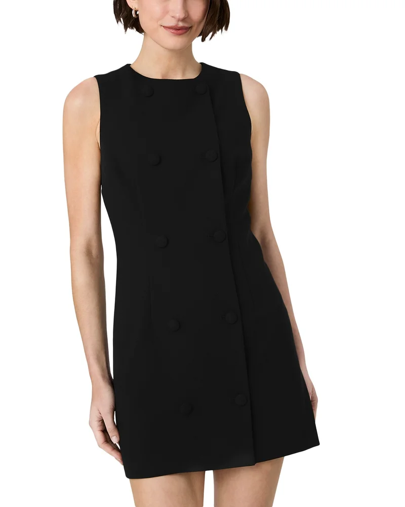 Whisper Double Breasted Mini Dress