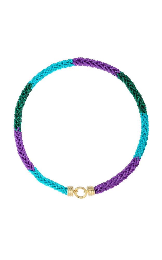 18K Yellow Gold Multi-Stone Necklace