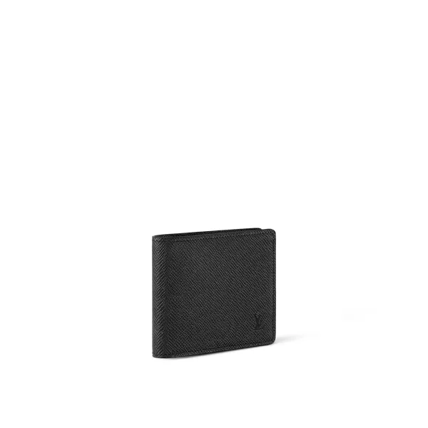 Slender Wallet Taiga Leather - Men - Personalization