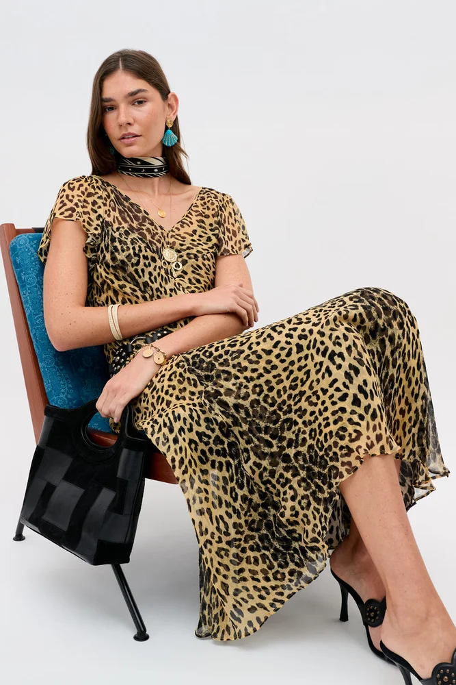 Bexley Chiffon Midi Dress