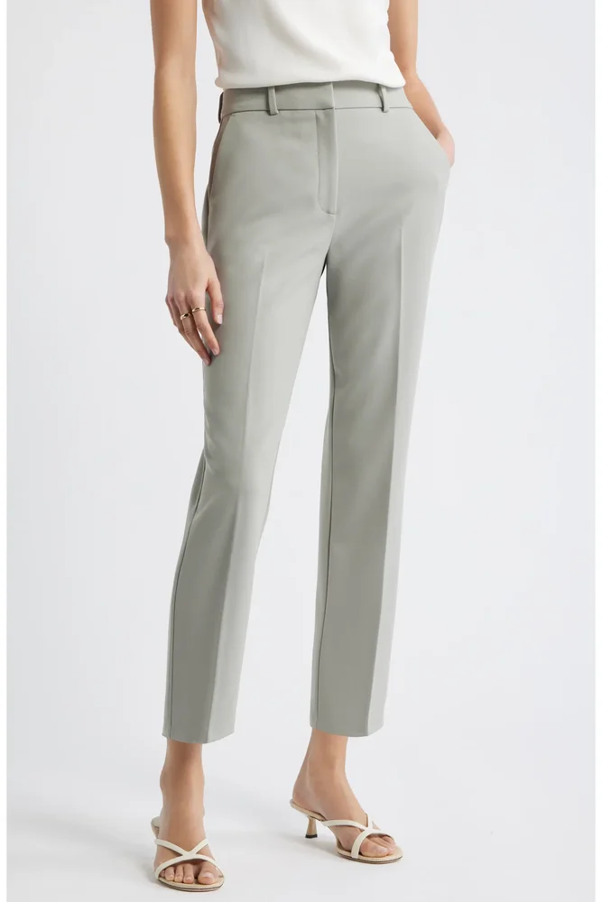 The Lena Slim Cropped Trousers