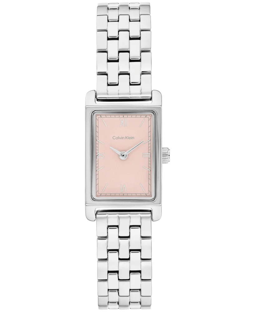 CK Light Silver Tone Stainless Steel Bracelet Watch, 16mm