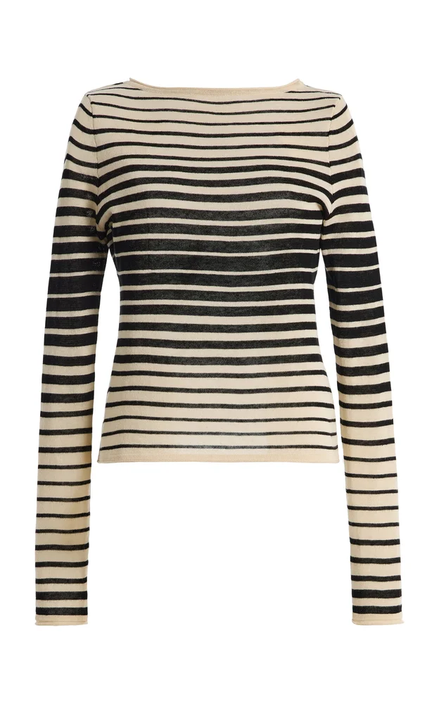 Ombre Striped Knit Top