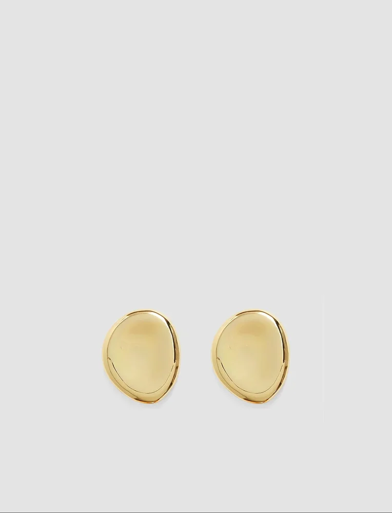 Large Bean Earrings