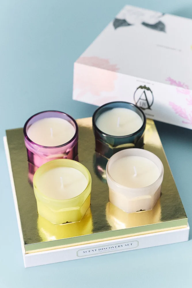 Apothecary 18 Core Mini Candle Discovery Set, Set of 4