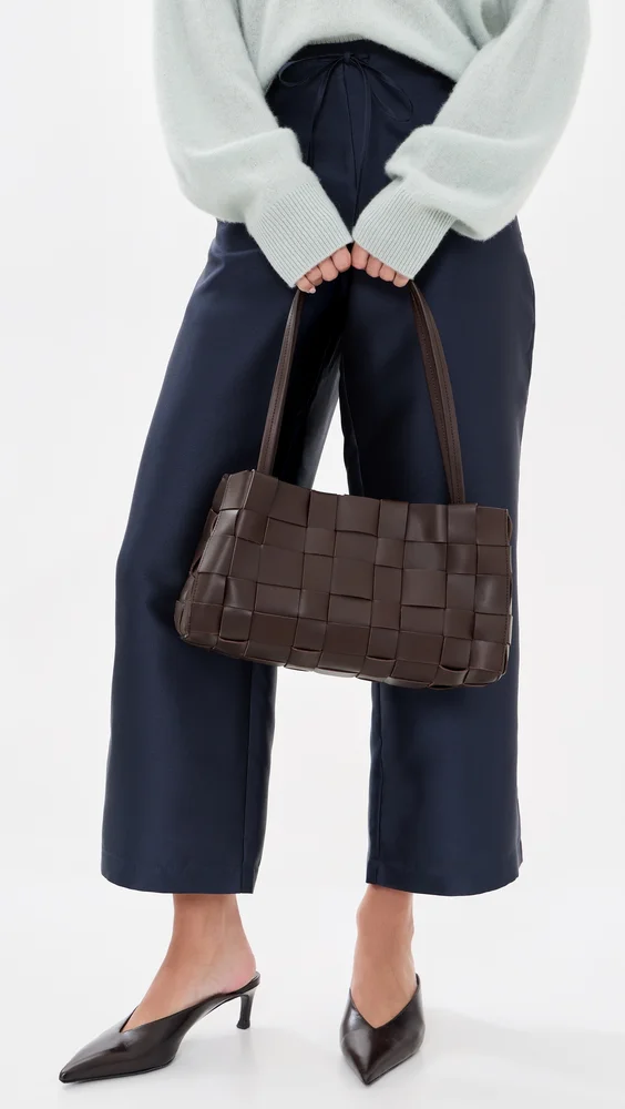 Slim Woven Tote