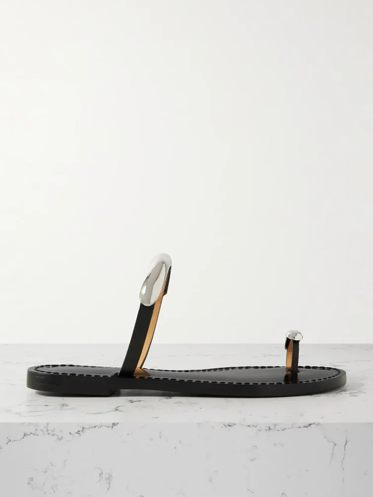AMANU The Samburu embellished leather sandals