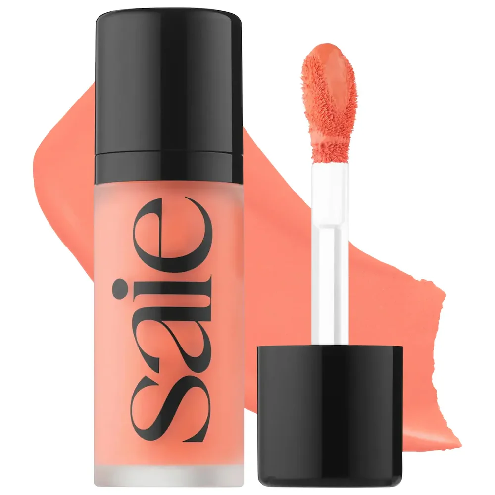 Dew Blush Liquid Cream Blush in Hottie