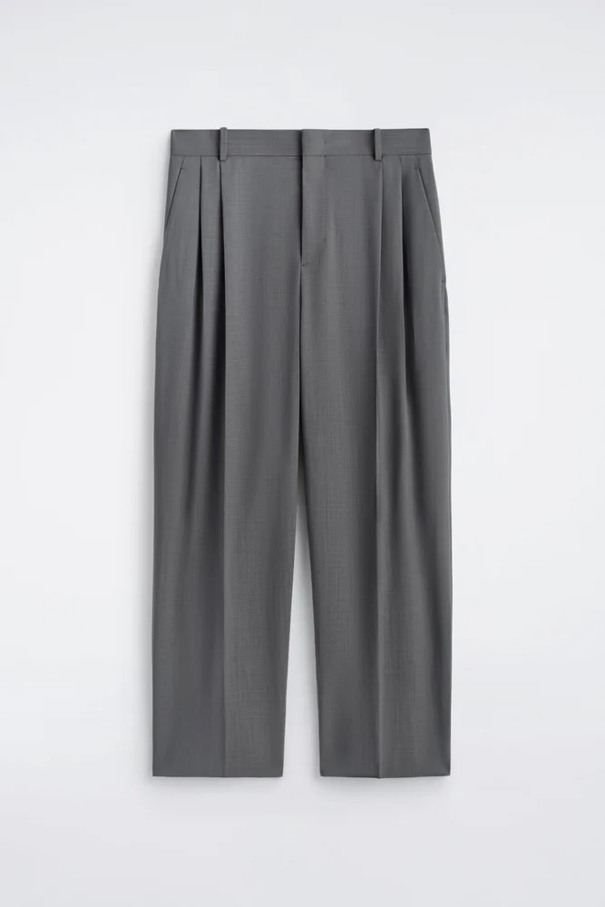 Kenmare Relaxed-fit suit pant in Italian wool