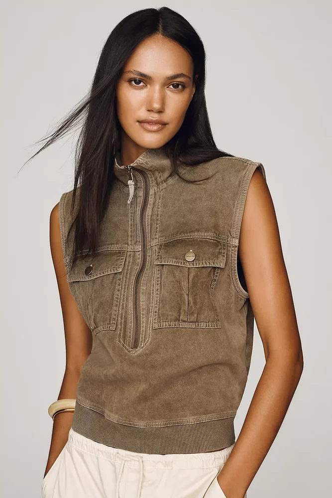 Funnel Neck Vest