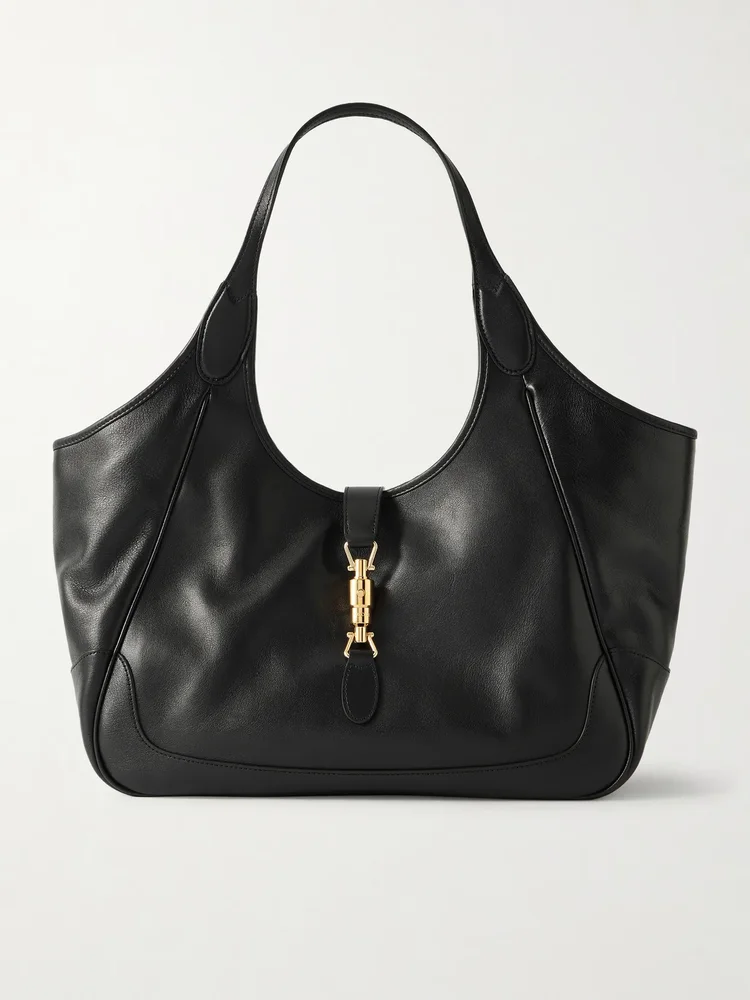 Mercato medium textured-leather tote