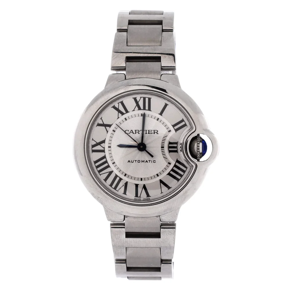 Pre-Owned Ballon Bleu de Cartier Automatic Watch Stainless Steel 33