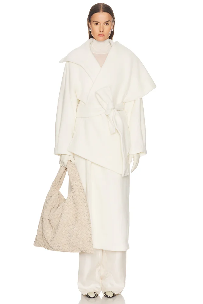 Karen Arcanjo Kali Coat in Cream